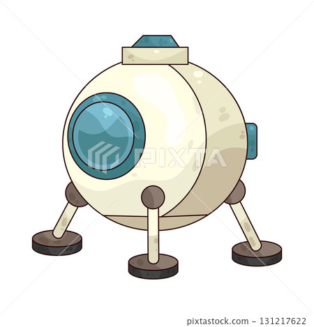 illustration of Space Capsule 131217622