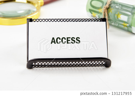 The ACCESS concept word. Business Technology Security Concept 131217955