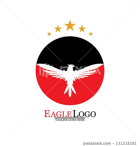 Falcon Eagle Bird Logo Template Vector Icon Falcon Eagle Bird Logo Template Vector Icon 131218101