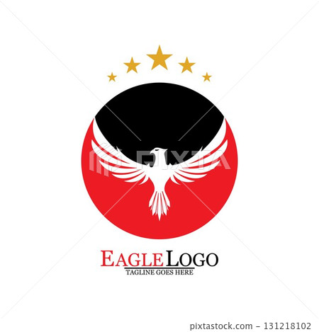 Falcon Eagle Bird Logo Template Vector Icon Falcon Eagle Bird Logo Template Vector Icon 131218102
