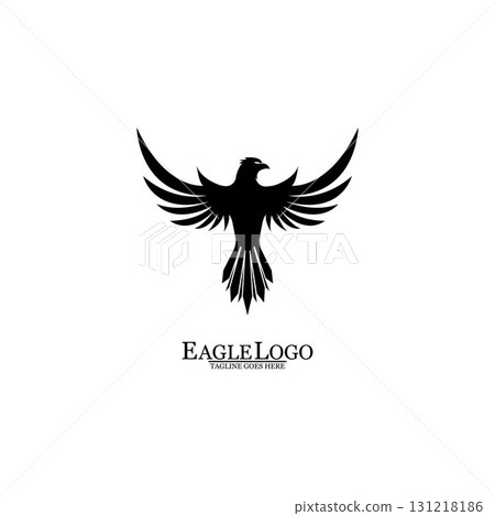 Eagle icon logo design vector template 131218186