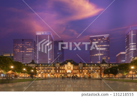 Tokyo Station Photoshop processing Tokyo Station Photoshop processing 131218555