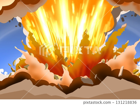 爆炸性噴發 131218836