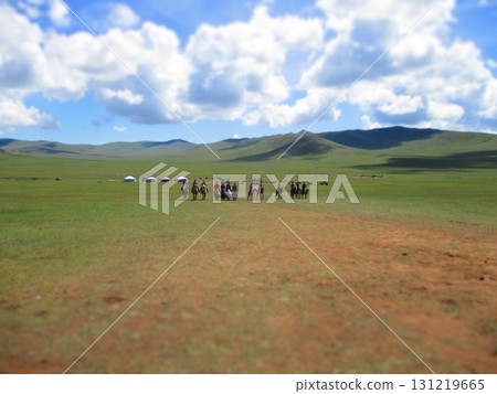 Mongolian Nomadic Diorama Style 131219665