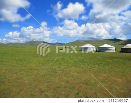 Mongolian Nomadic Diorama Style 131219667