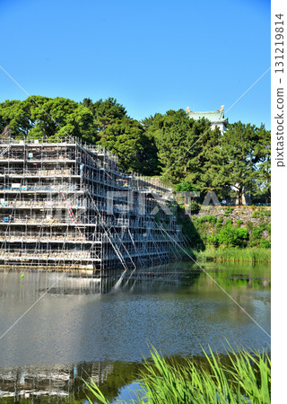 [愛知縣] 名古屋城 - 後方石牆修復工程 131219814