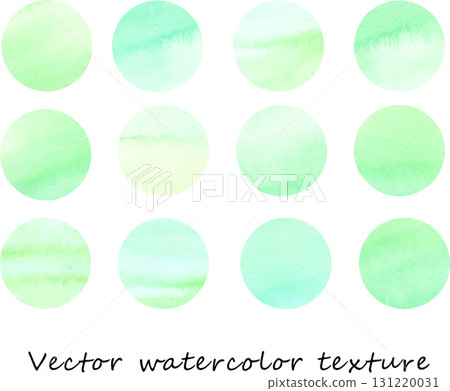 Watercolor texture circle vector Watercolor texture circle vector 131220031
