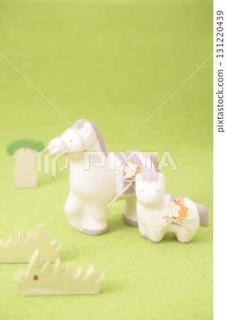 Cute horse and baby (soft filter version) Cute horse and baby (soft filter version) 131220439