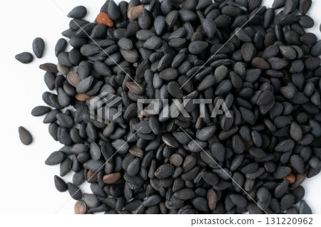 黑芝麻（生芝麻）的特寫 131220962