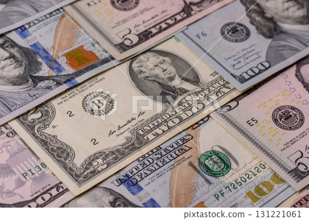 USA money, cash paper dollars, american business and financial transactions. Cash dollars 131221061