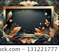 復古花卉畫框藝術，捕捉季節 131221777