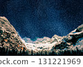 milky way in the mountains, stars, milky galaxy in the mountains. the milky way in the mountains, stars and milky way in the background 131221969