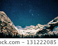 milky way in the mountains, stars, milky galaxy in the mountains. the milky way in the mountains, stars and milky way in the background 131222085