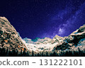 milky way in the mountains, stars, milky galaxy in the mountains. the milky way in the mountains, stars and milky way in the background 131222101