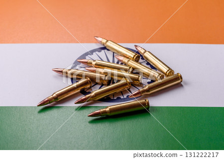Money and flag of India with ammunition and tank as a concept of weapons for war. India and weapons Money and flag of India with ammunition and tank as a concept of weapons for war. India and weapons 131222217