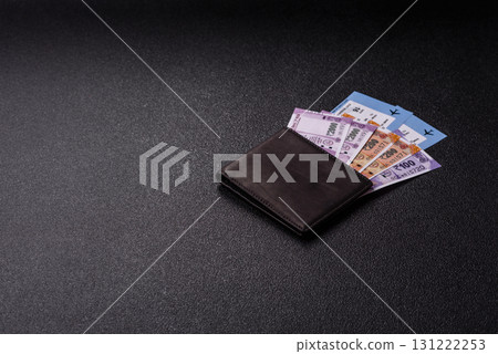 Indian money, rupee, paper banknotes, cash. Indian money for travelling Indian money, rupee, paper banknotes, cash. Indian money for travelling 131222253