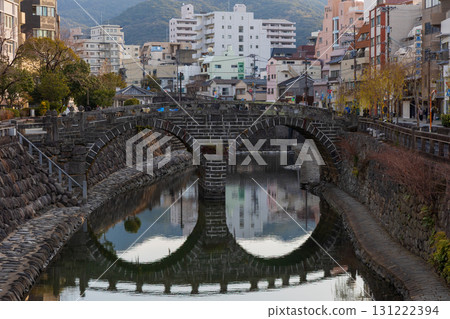 長崎縣長崎市日本三大橋眼鏡橋 131222394