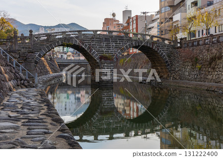 Nagasaki City, Nagasaki Prefecture, Japan's Three Great Bridges, Meganebashi Bridge 131222400