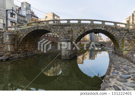 Nagasaki City, Nagasaki Prefecture, Japan's Three Great Bridges, Meganebashi Bridge 131222401