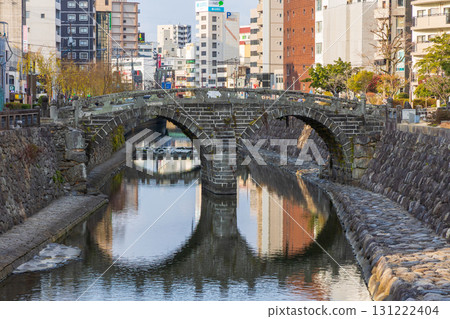 長崎縣長崎市日本三大橋眼鏡橋 長崎縣長崎市日本三大橋眼鏡橋 131222404
