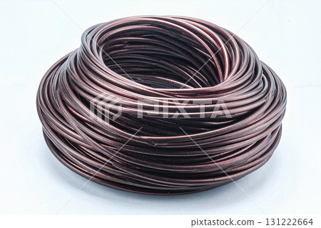 a bundle of electrical cable 131222664