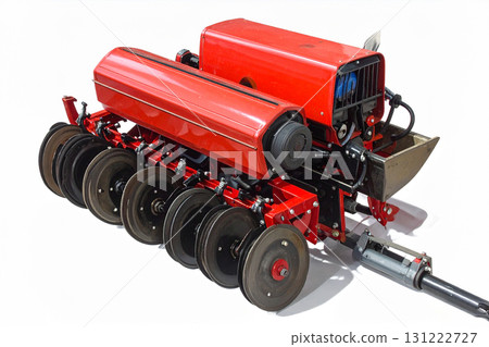a seed drill isolated 131222727