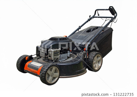 an old petrol lawnmower an old petrol lawnmower 131222735