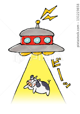 牛被不明飛行物帶走 131223658