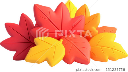 autumn leaf on white background autumn leaf on white background 131223756