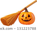 pumpkin on the grass 131223788