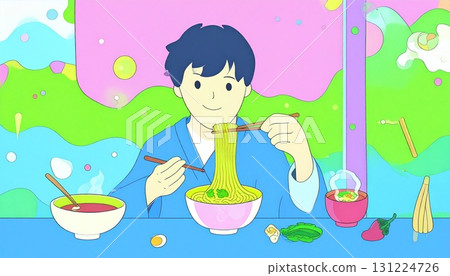 People who eat ramen 131224726