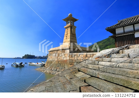 [Hiroshima Prefecture] Tomonoura in fine weather, nightlight 131224752