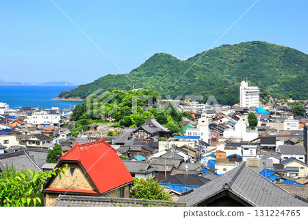 [廣島縣]晴天時的鞆浦景色 131224765