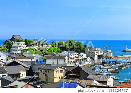 [廣島縣]晴天時的鞆浦景色 131224767