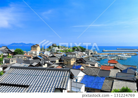 [廣島縣]晴天時的鞆浦景色 131224769