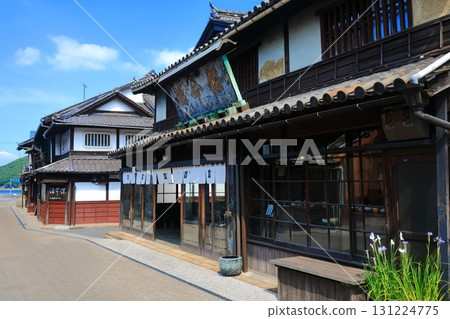 [廣島縣]天氣晴朗的鞆浦街景 131224775