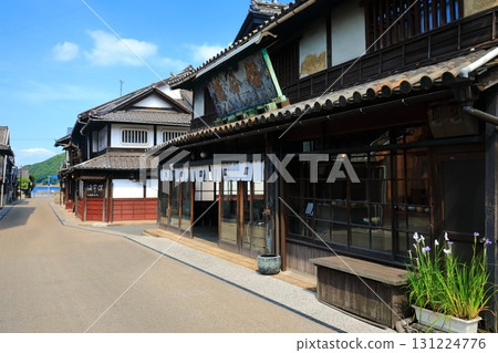 [廣島縣]天氣晴朗的鞆浦街景 131224776