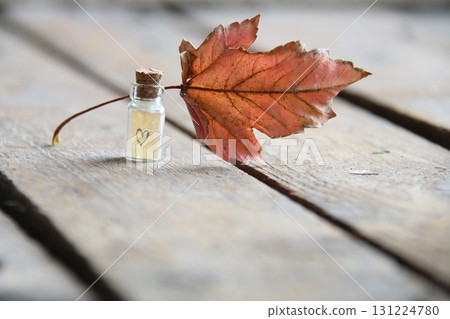 Hello autumn concept. Autumn background. 131224780