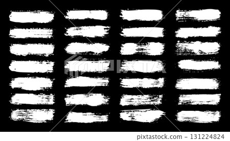 Grunge brush strokes, lines, ink smudges, hand-drawn scribble shapes. Handmade sketchy marks, acrylic stains, charcoal streaks. Paint textures, dry brush effect. Marker underline. Vector illustration Grunge brush strokes, lines, ink smudges, hand-drawn scribble shapes. Handmade sketchy marks, acrylic stains, charcoal streaks. Paint textures, dry brush effect. Marker underline. Vector illustration 131224824