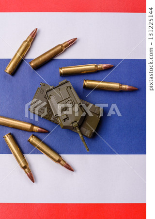 Money, cash of Thailand to fund weapons for war and defense against attack. Baht for war 131225144