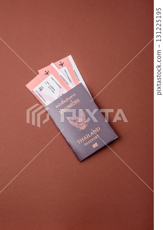 Thailand passport for travelling, flying and doing business. Thailand document, id Thailand passport for travelling, flying and doing business. Thailand document, id 131225195