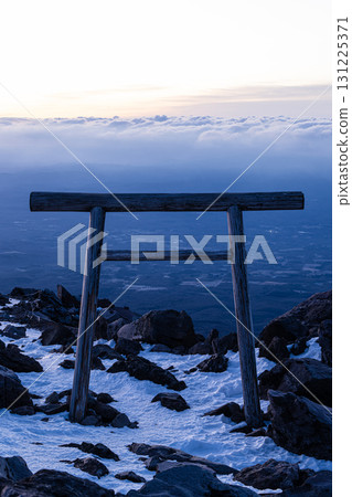 冬日裡的那須山 冬日風景 冬日裡的那須山 冬日風景 131225371
