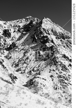 Mount Nasu in the midst of winter Winter scenery 131225428