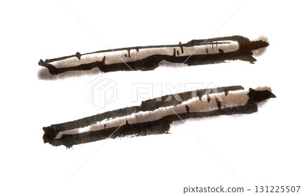 Burdock ink painting 131225507