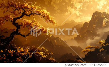 金色背景 金色背景 131225535