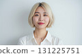 Young blonde fashion model woman 131225751
