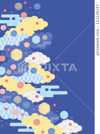 背景材料-日本雲紋(幻想)2025-4 背景材料-日本雲紋(幻想)2025-4 131226247