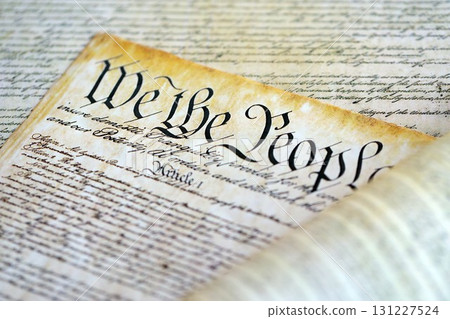 A parchment of the first Constitution of the United States A parchment of the first Constitution of the United States 131227524