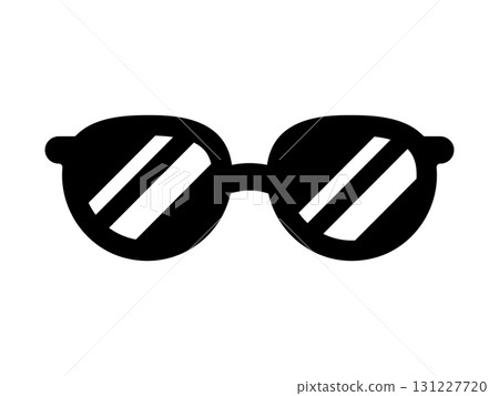Monotone sunglasses icon 131227720