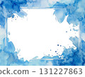 Sky blue paint frame transparent background 03 131227863